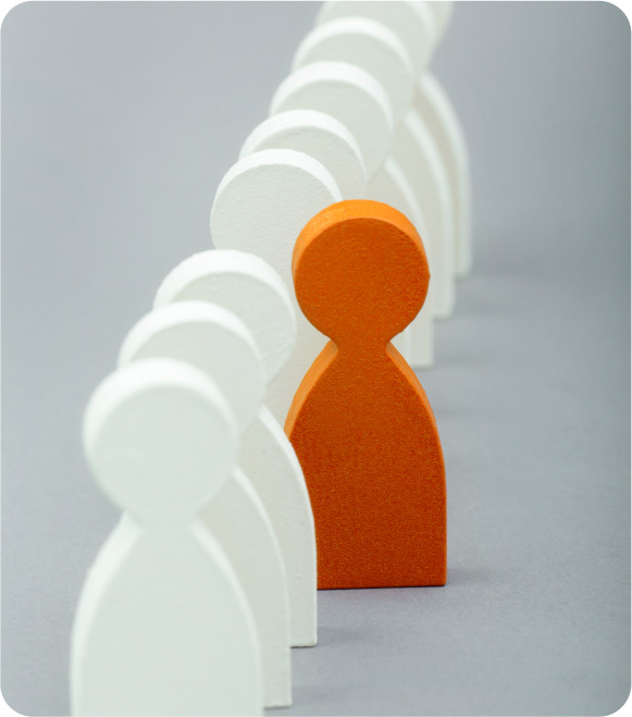 Orenge Human In The Center